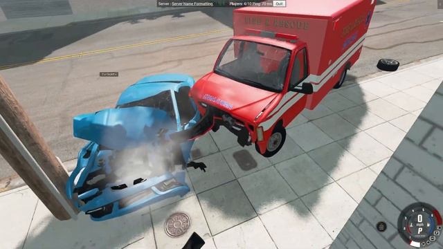 Мультиплеер В БИМКЕ | Лобовушки С ДРУГОМ - BeamNg MP