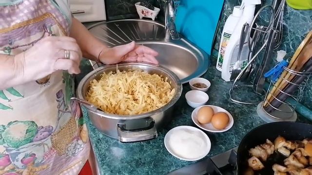 БЕЛОРУССКАЯ КАРТОФЕЛЬНАЯ БАБКА! С МЯСОМ И САЛОМ! ВЫ ТАКОГО НЕ ПРОБОВАЛИ! Из серии ТЕЩИНЫ РЕЦЕПТЫ