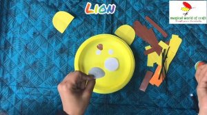 How to create animals using paper plate || DIY Lion Craft || Paper Lion Toy ?