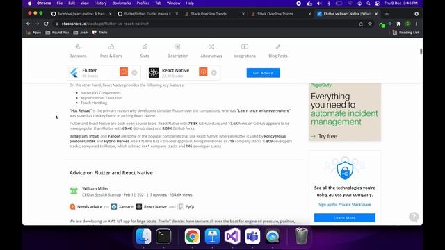 Flutter vs React Native - My Predictions for Cross Platform App Development in 2022 смотреть онлайн