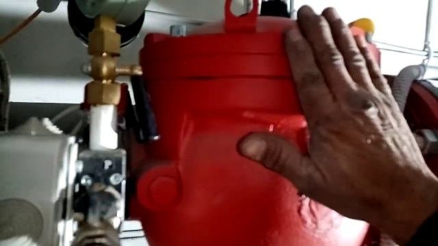 Клапан водовоздушной системы пожаротушения.