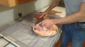 ХРУСТЯЩИЙ ЗАПЕЧЕННЫЙ СВИНОЙ РУЛЕТ В ДУХОВКЕ.
