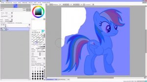 2 способа как вырезать картинку и вставить на фон в sai