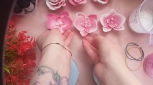 3 Варианта заливки двухцветной основой.Орхидея из мыла.Мыловарение.Заливаю мыло в силиконовые формы