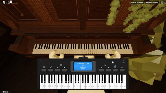 Roblox piano Megalovania sheet (Easy) смотреть онлайн