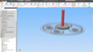 Autodesk Inventor. Планетарный  редуктор.