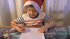 ? Как написать письмо Деду Морозу чтобы получить подарок на Новый год, Макс пишет Письмо Деду Мороз