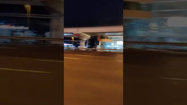 dubai skyline | sheikh Zayed road at night 1