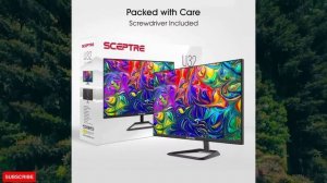 SCEPTRE 32-inch IPS 4K UHD 3840 x 2160 Monitor DisplayPort x2 HDMI x2 99% sRGB Build-in Speakers