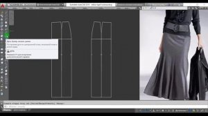 Моделирование Юбка годе 8-клинка