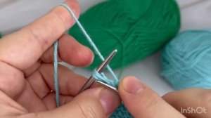 Идеально ровная кромка спицами ? легко и просто