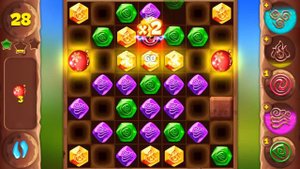 Планета самоцветов - 35 секретных уровней  - уровень 10 - Gemmy lands level 10 35 secret levels