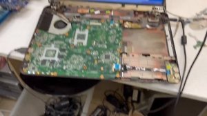 Ремонт toshiba l755, нет реакции на кнопку включения