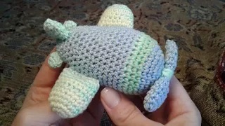 Мастер-класс самолет (вертолет) МАЛЮТКА. Игрушки амигуруми. Вяжем крючком. смотреть онлайн