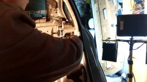 снятие потолка volkswagen passat b5