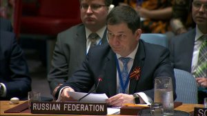 D.Polyanskiy at the the Security Council open debate on United Nations peacekeeping operations