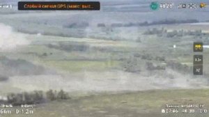 Один наш танк против колонны ВСУ