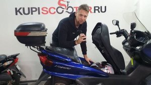Японский скутер Yamaha Majesty 250 SG03J. Лучший из бюджетных.