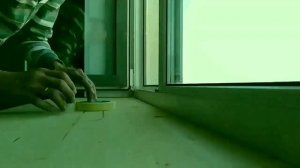 Как работать с жидким пластиком. Отделка окна.