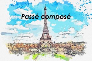 Passé composé. Прошедшее завершенное время французского языка.