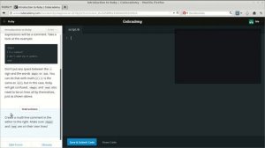 Codecademy Introduction to Ruby 11/16: Multi-Line Comments