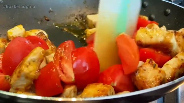 ПАСТА ИЗ КАБАЧКОВ С ИНДЕЙКОЙ? смотреть онлайн