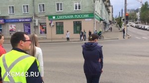 Кортеж Патриарха Кирилла в Кирове