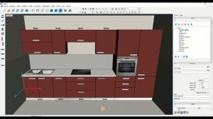 Tri D Corpus - Izrada projekta kuhinje u Corpus software-u
