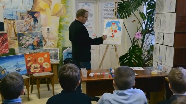 Презентация проекта "Изо-студия "Волшебная кисточка"
