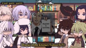 BSD Reacts to F!Y/M as Makima | WIP | iknoel