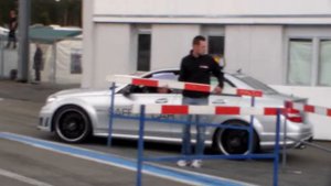 Mercedes C63 AMG Safety Car Start Up & lovely sound HD