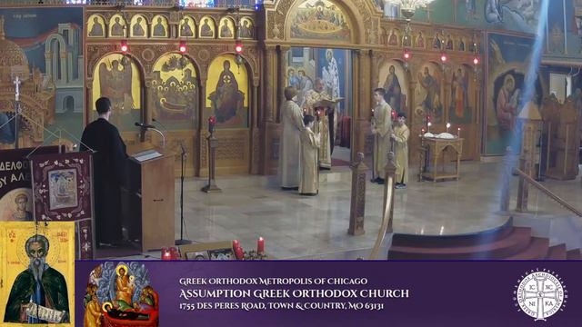 01/21/24  St Maximus the Confessor Orthros - Divine Liturgy смотреть онлайн