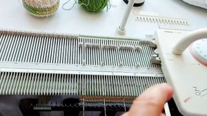 Вяжем образец