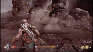 God of war 4 hard play валькирия Королева Валькирий последняя