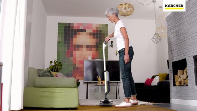 Как с помощью Karcher отмыть паркет и деревянный пол