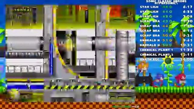 Sonic Classic Heroes HyperSonic Speedrun Any% 25:00 IGT (old)