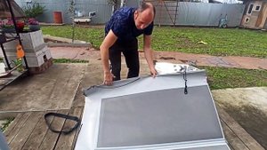 #Пол#Гидро#Распаковка Пол из Эва. Готовимся к зимней рыбалке.