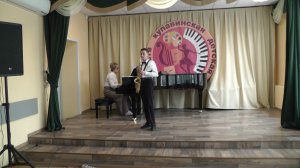 Илья Хабазашвили 12 лет. Жанин Руэф "Песня и Паспье" (Jeanine RUEFF Chanson et Passepied)