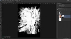 Ink Scratch Portrait Effect + PSD - Photoshop Tutorial