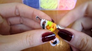 ЖИРАФ из резинок на карандаш ❤ Как плести фигурки из резинок Rainbow LOOM❤ БЕЗ СТАНКА