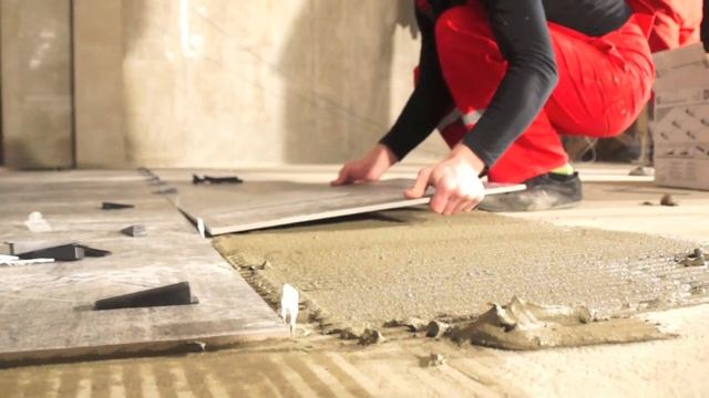 DLS - укладка керамической плитки 60*60! Легко. смотреть онлайн