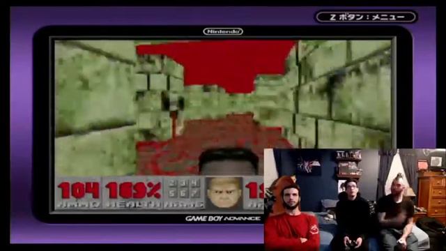 Doom II on Gameboy Advance смотреть онлайн