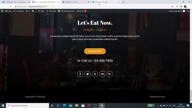 Create Restaurant website - follow up video смотреть онлайн