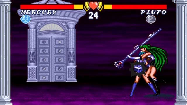 Bishoujo Senshi Sailor Moon S - Sailor Mercury Gameplay FULL (SNES)