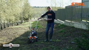 STIHL MH 585 и STIHL MH 445 R Культиваторы в работе