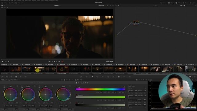 Как СДЕЛАТЬ своё ВИДЕО ГОЛЛИВУДСКИМ КИНО? Постпродакшн БЭТМЕНА в DAVINCI RESOLVE