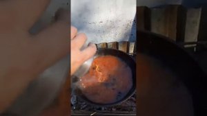 Том ям на мангале по деревенски