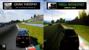 Forza motorsport 3 vs Gran turismo 5 prologue Graphics comparison (side by side)
