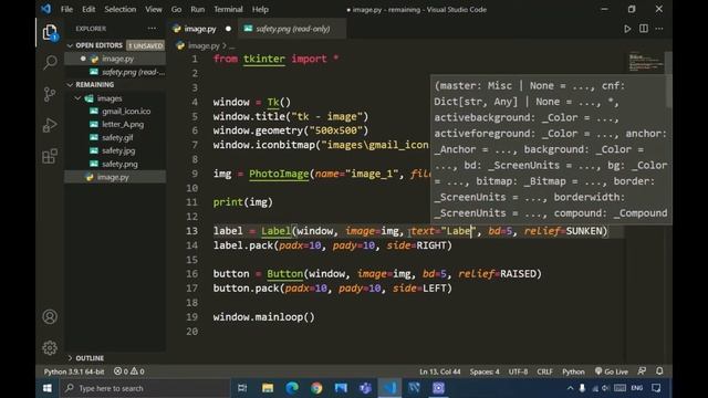 Inserting Images in Tkinter Widget TopLevel | How to add title icon in Main Window of Tkinter Pytho