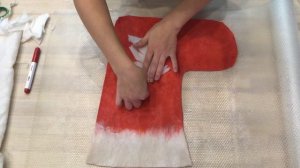 FELTING & ВАЛЯНИЕ: Мокрое валяние для новичков. Новогодний сапожок для подарков.